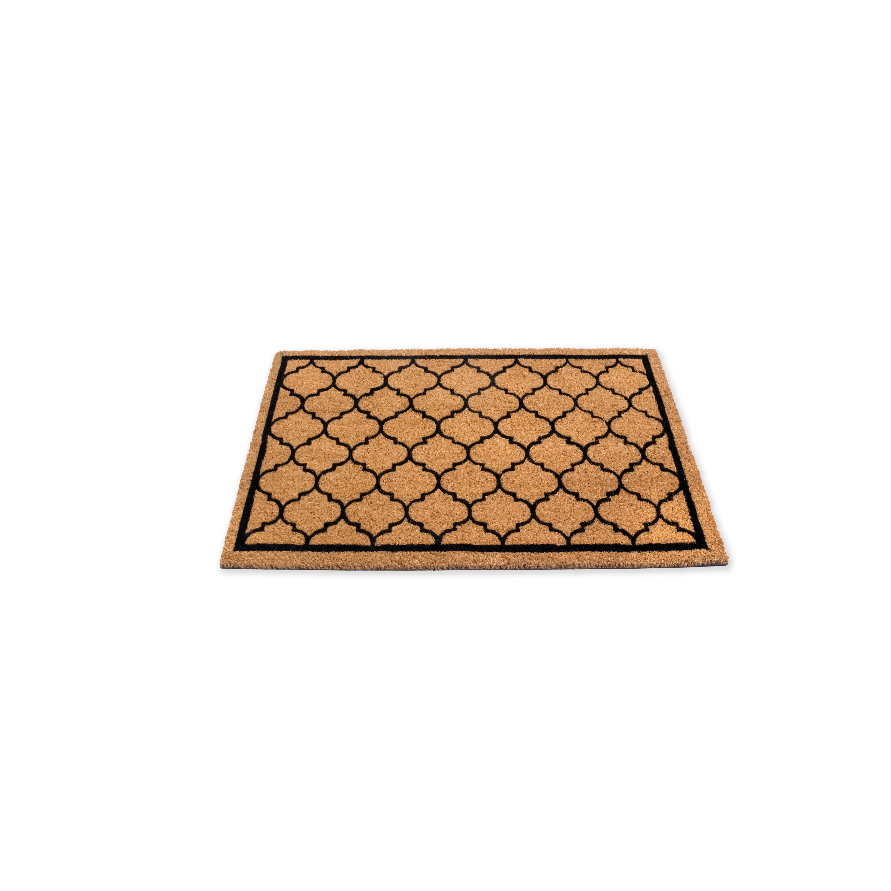 Mascot Hardware Moroccan Design Indoor Outdoor Coir Doormat - Beige