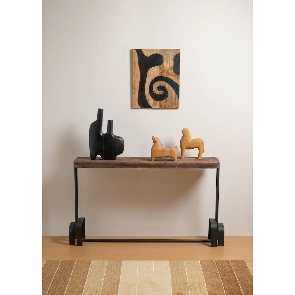 Wall Art Forms Of Nature Handcrafted Wooden Wall Decor - 16x20" - Brown