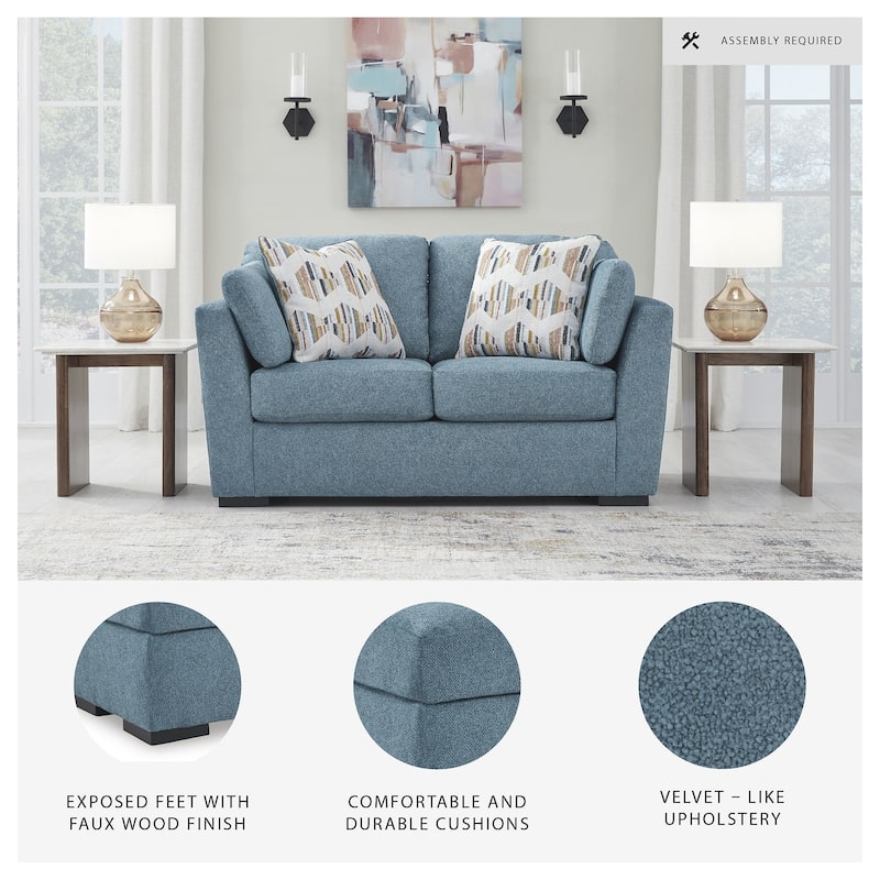 Signature Design by Ashley Keerwick Loveseat - 68"W x 41"D x 39"H