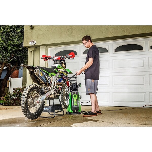 Kawasaki Ninja 1800 PSI Electric Pressure Washer with Hose Reel
