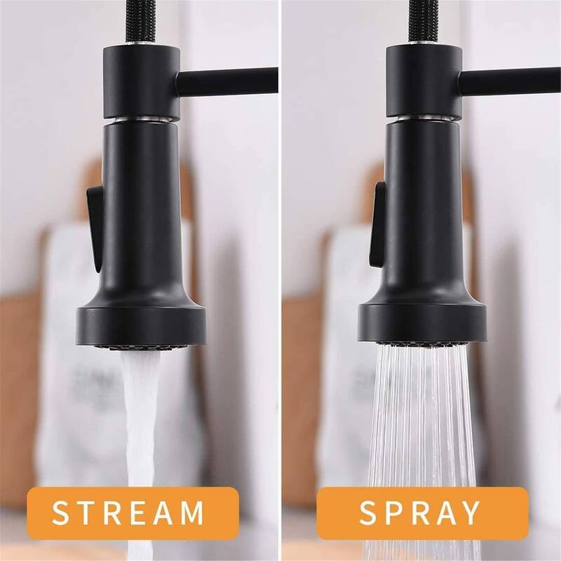 Touchless Pull Down Kitchen Faucet Single Handle Commercial Kitchen Sink Faucets With Sprayer Smart Single Hole Taps With Valve