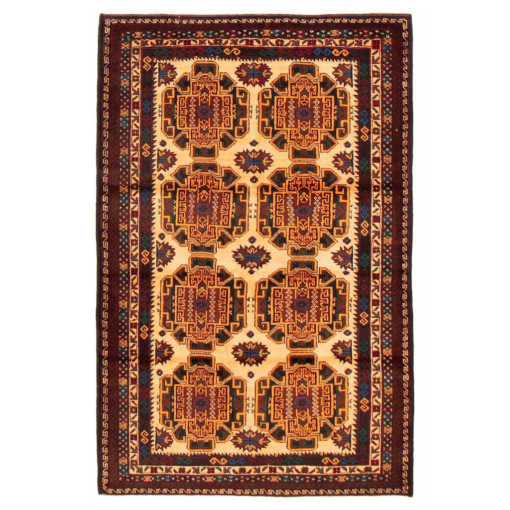 Teimani Cream Rug 4'0" x 6'6" - 4'0 x 6'6