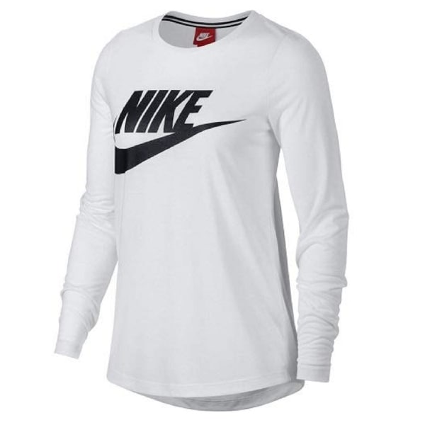 white long sleeve nike top