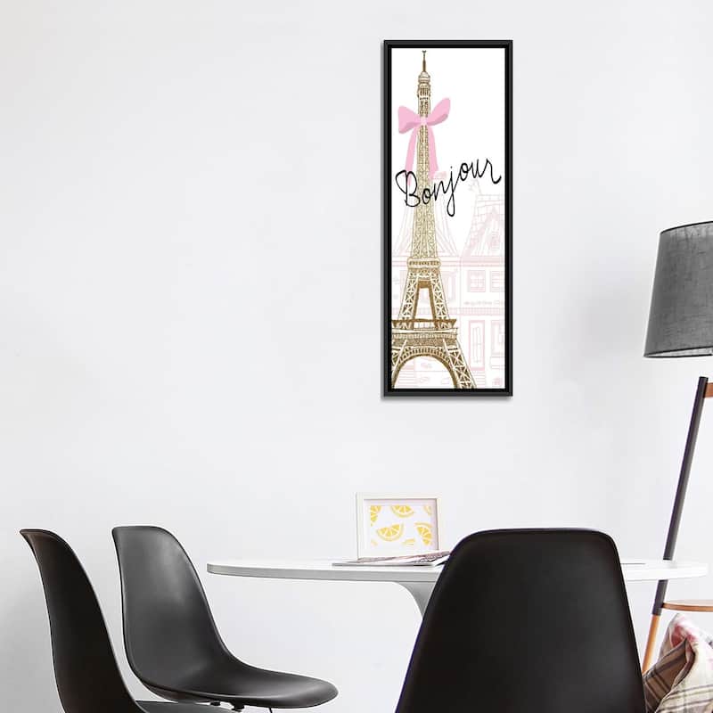 iCanvas "Paris Streets I" by Kimberly Allen Framed Canvas Print