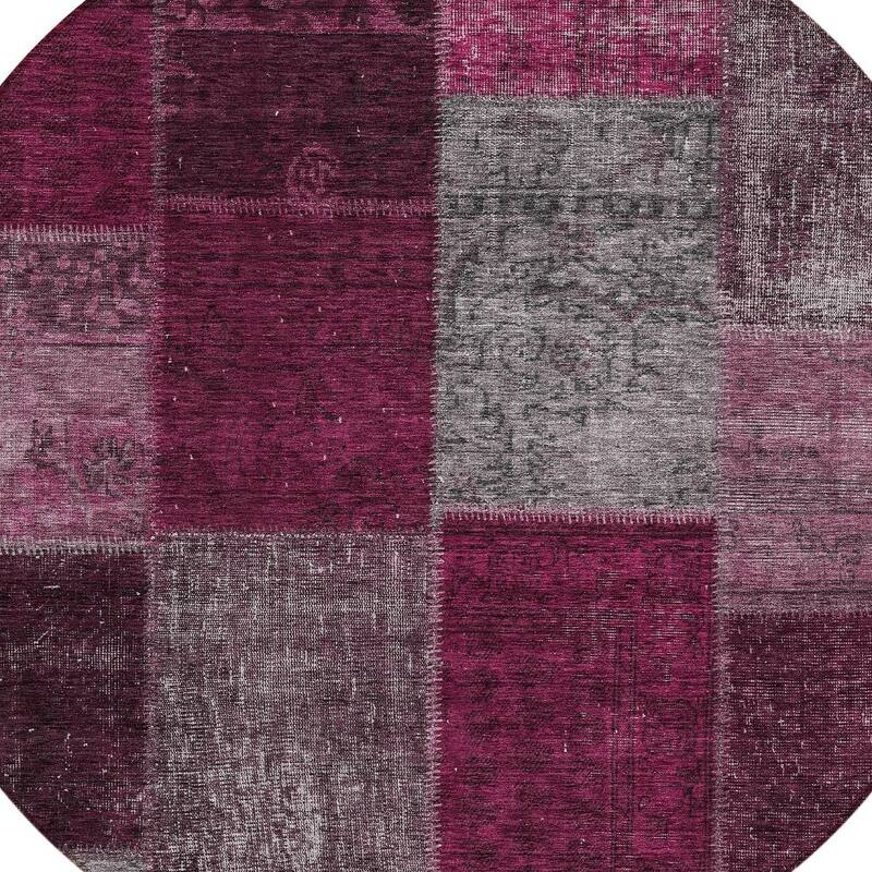 HomeRoots Patchwork Transitional Rectangle Outdoor Rug