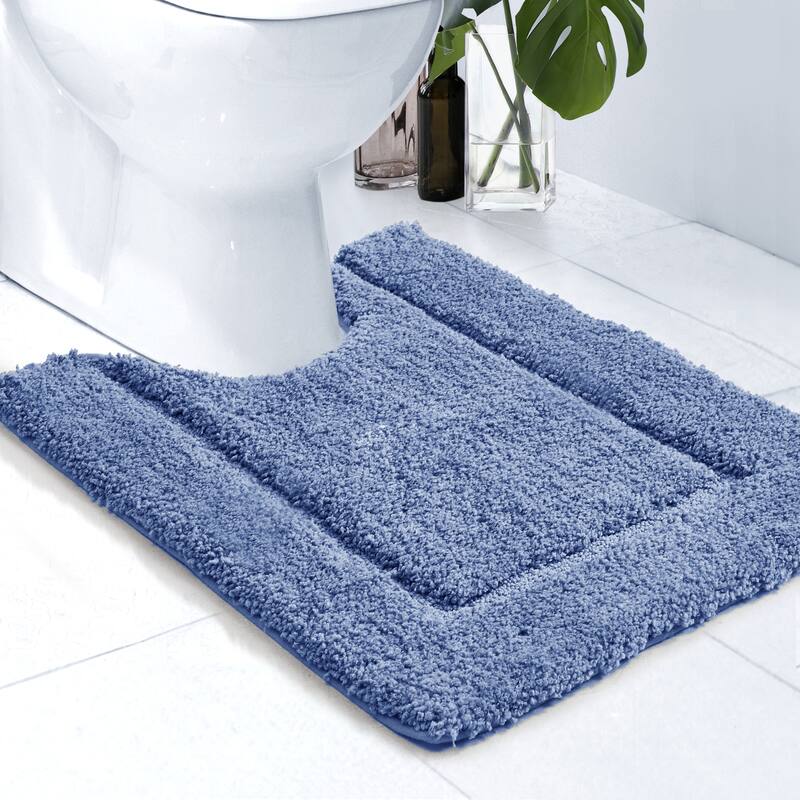 Deconovo Bathroom Rugs, Non Slip Absorbent Shower Bathroom Mat (1 PC)
