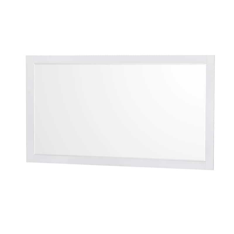 Sheffield Bathroom Vanity Set, Cultured Top, 58-Inch Mirror