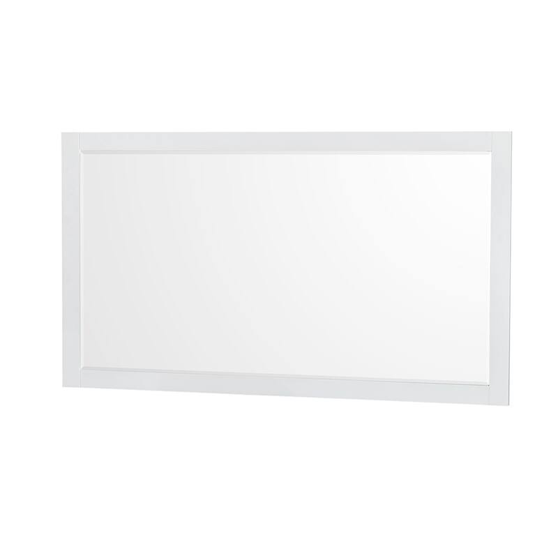 Wyndham Collection Sheffield Single Vanity Set, 58-inch Mirror