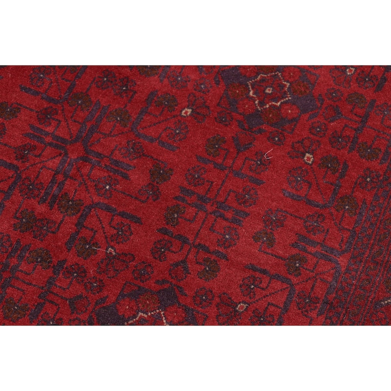 Southwestern Biljik Khal Mohammadi Nala Red/Blue Rug - 5'1'' x 6'6''