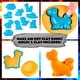 preview thumbnail 3 of 6, Original Stationery Dinosaur & Monsters Battle Slime Kit, 14 Premade Slimes with Dino Toy Molds, Fun Slime for Boys