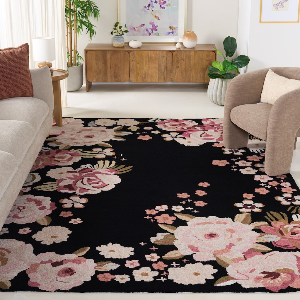 SAFAVIEH Handmade Jardin Betta Country Wool Rug