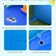 preview thumbnail 8 of 8, Costway Inflatable Bounce House Water Splash Pool Dual Slide Climbing