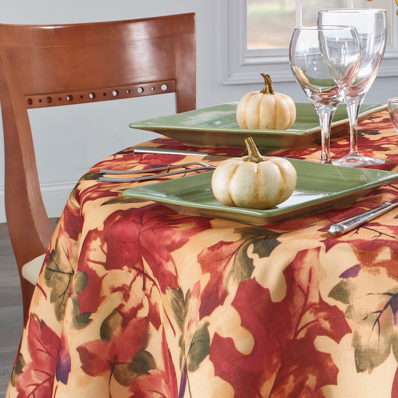 Harvest Festival Fall Printed Tablecloth