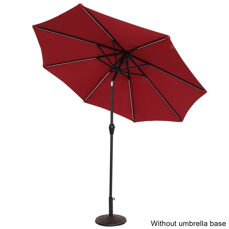 Patio Central Umbrella Cantilever Umbrella Rust Proof Iron