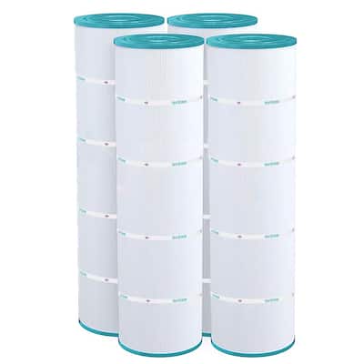 Hurricane 4 Pack HF7487-04 Advanced Pool and Spa Filter Cartridge Replacement - 18