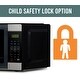 preview thumbnail 4 of 3, 1.1 Cu. Ft 1000-Watt Microwave Oven, Stainless Steel