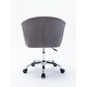 preview thumbnail 19 of 38, Modern Swivel Office Chair with Casters, Adjustable Lift Height, Teal
