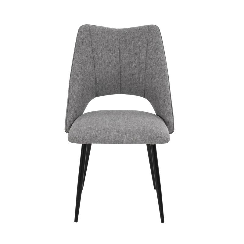 4-Chair Set Combination, Modern and Simple, With High Resilience Filling, Metal Legs, Adjustable Feet
