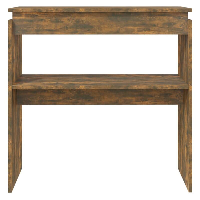 vidaXL Console Table Entryway Table Hallway Narrow Side Table Engineered Wood - 31.5"x11.8"x31.5"