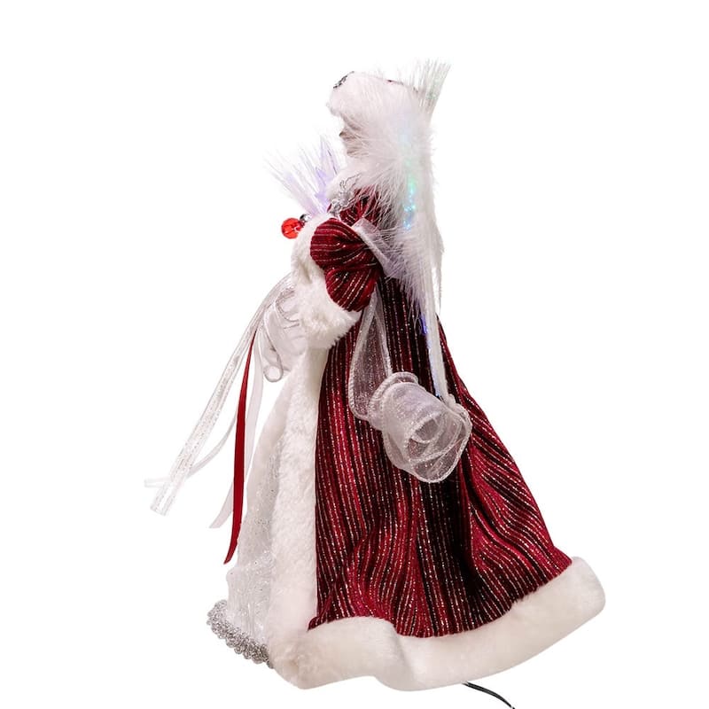 Kurt Adler 12-Inch Multicolor Tree Topper with Fiberoptics