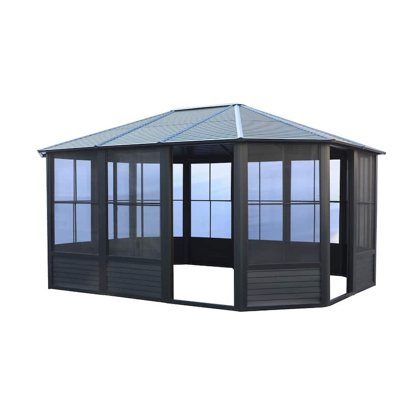 Florence - Solarium 12x15 Metal Roof