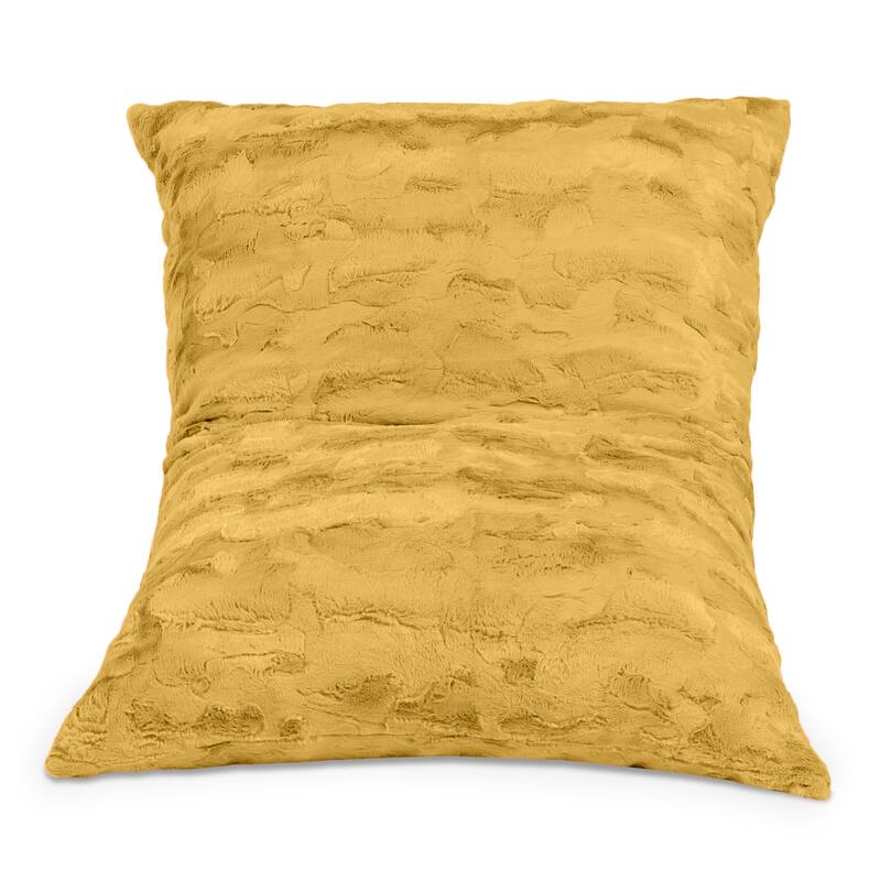 Raven-Symoné Home Pillow Saxx Jr Crash Puff, Giant Floor Pillow & Synthetic Fur Bean Bag Lounger