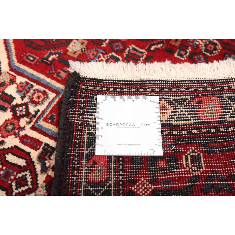 ECARPETGALLERY Hand-knotted Kayseri Vintage Dark Navy Wool Rug - 3'11 x 4'6