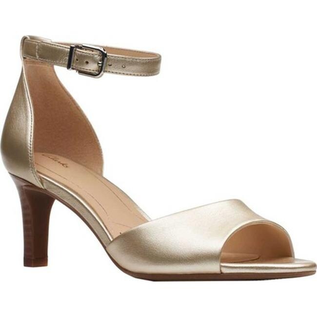 clarks champagne shoes