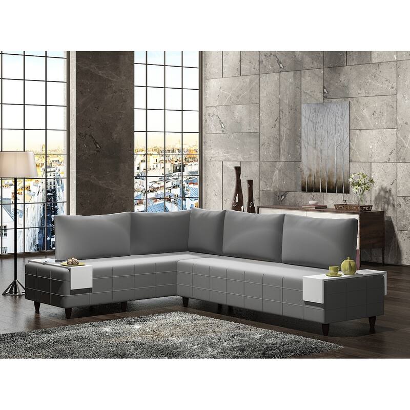 Modern Upholstered Sectional Sofa