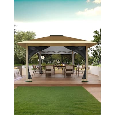 13x13 FT Gazebo Tent Outdoor Pop Up Canopy Tent