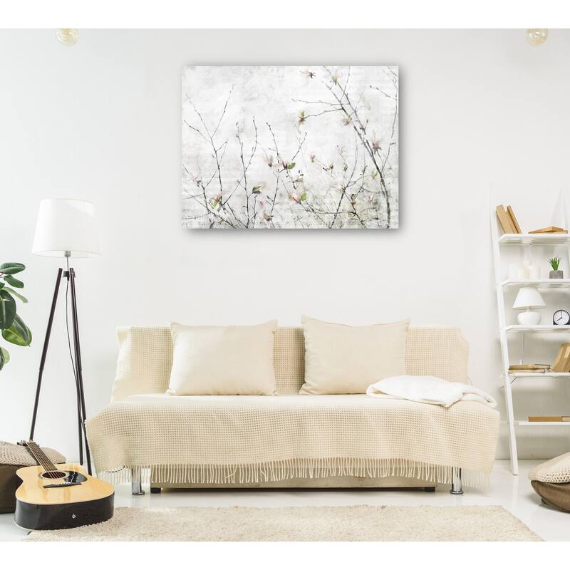 Magnolia Moment By Studio Arts Canvas Art Print