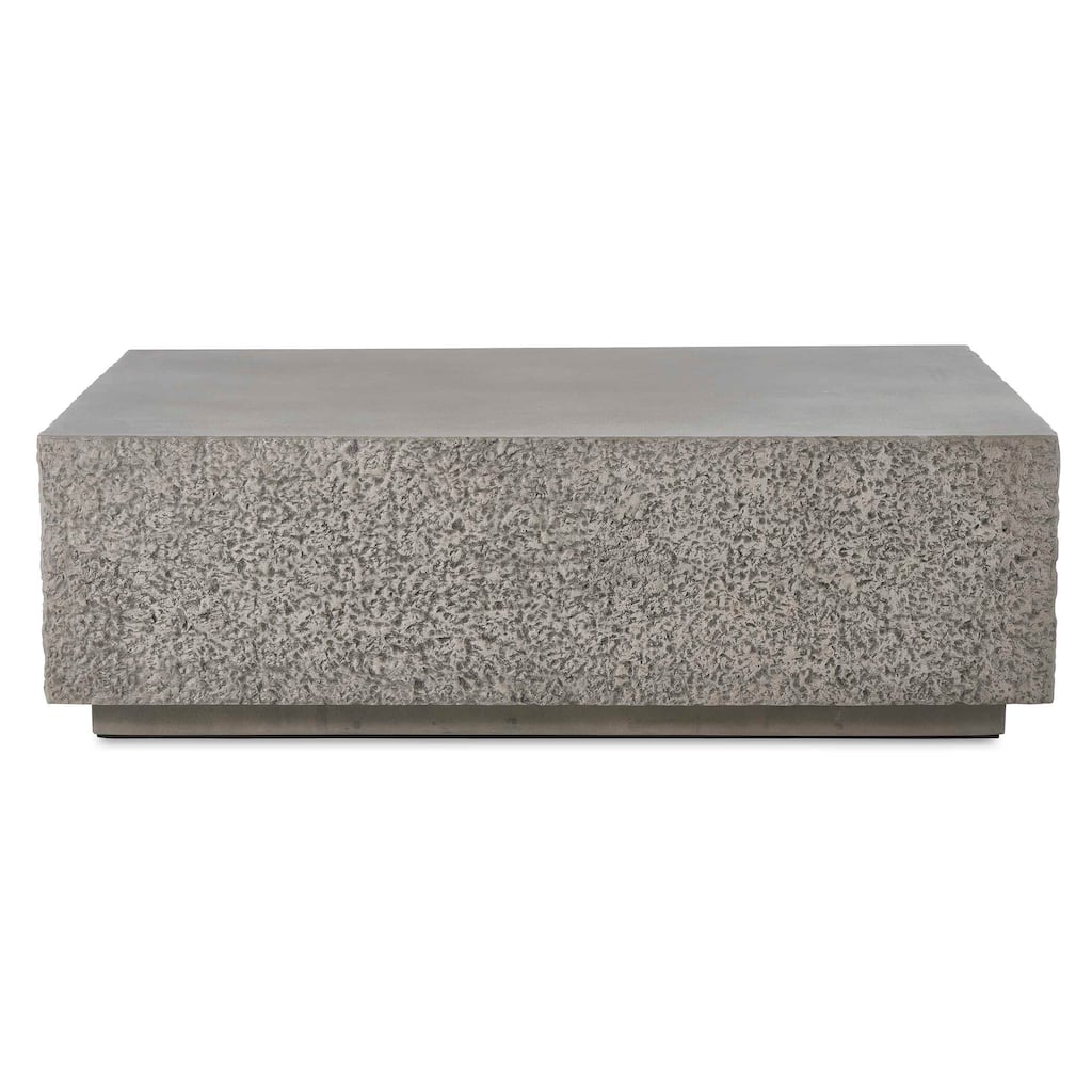 Uttermost Hesston Outdoor Concrete Coffee Table