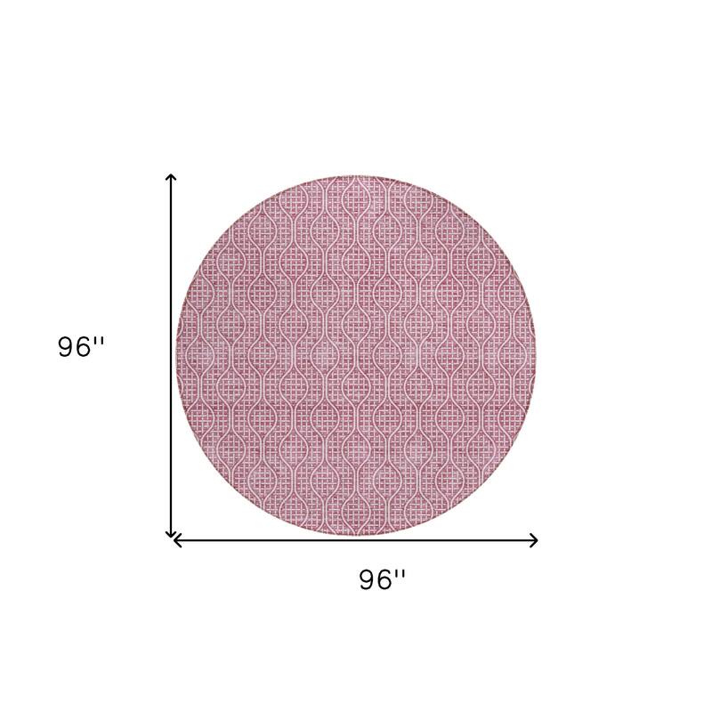 HomeRoots Geometric Transitional Rectangle Outdoor Rug