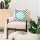 preview thumbnail 1 of 0, Allyson Johnson Mint Hello Beautiful Polyester Throw Pillow 16 x 16