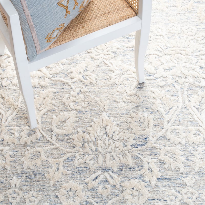 SAFAVIEH Handmade Glamour Fulden Wool/ Viscose Rug