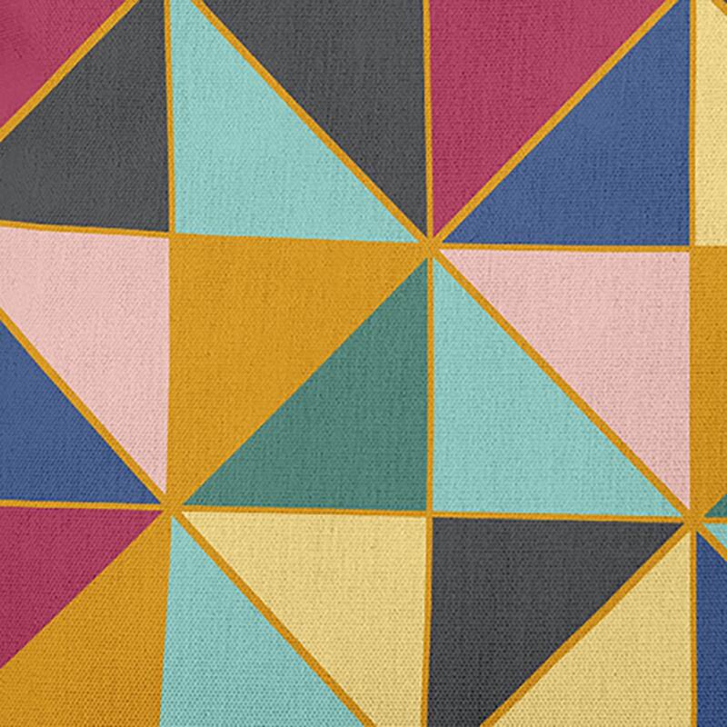 Triangle Triumph Indoor/Outdoor Throw Pillow
