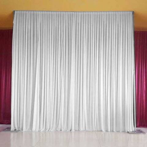 Ice Silk White Backdrop Drapes Curtain Wedding Party Decor