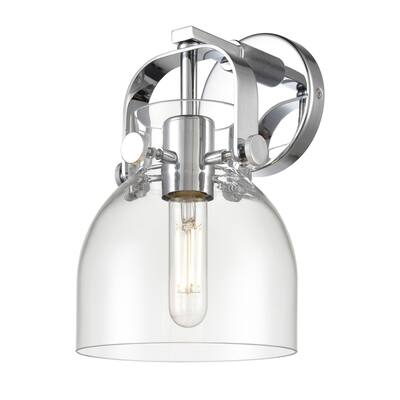 Innovations Lighting 423-1W-10-7 Pilaster II Bell Sconce Pilaster II