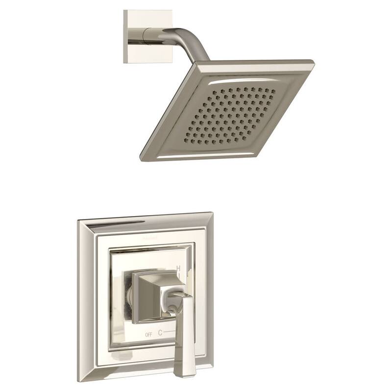 American Standard Town Square S Shower Only Trim Package with 1.8 GPM - Polished Nickel PVD
