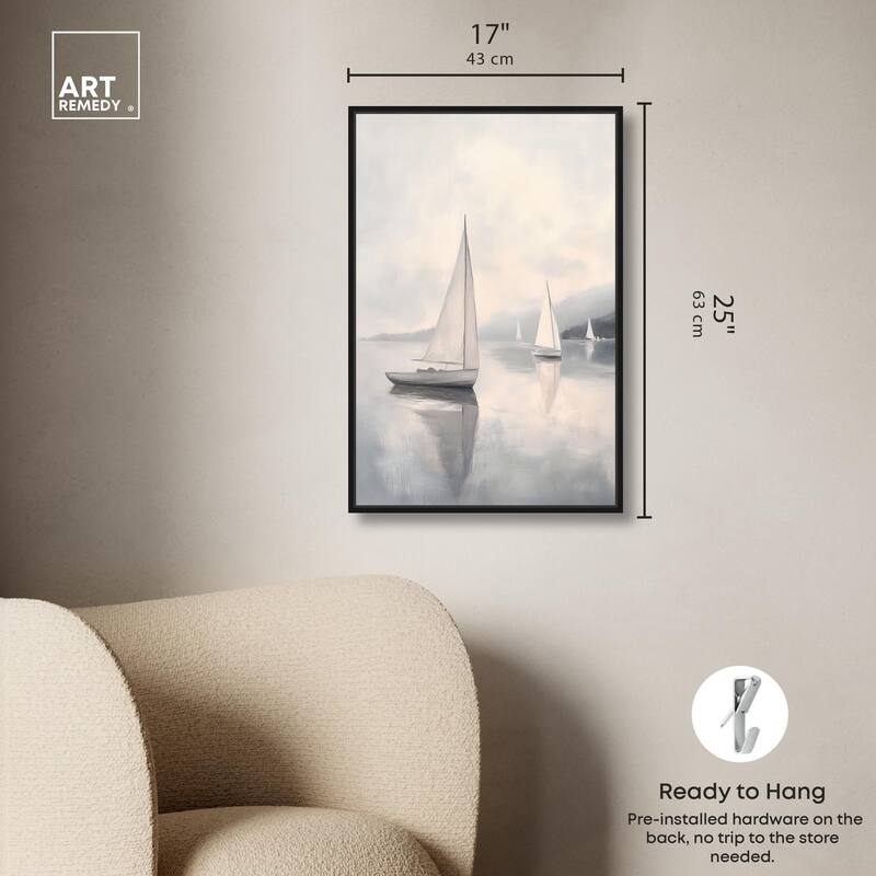 Dreaming of Sails Canvas by Art Remedy