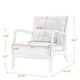 preview thumbnail 39 of 83, 2 Set Mid Century Modern Upholstered Accent Chair