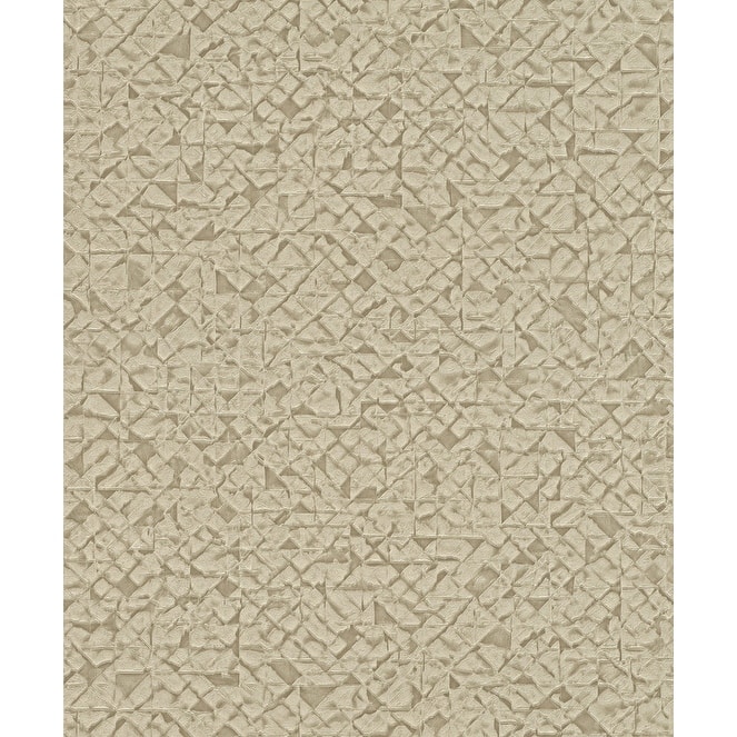 Advantage Arbus Beige Geo Wallpaper