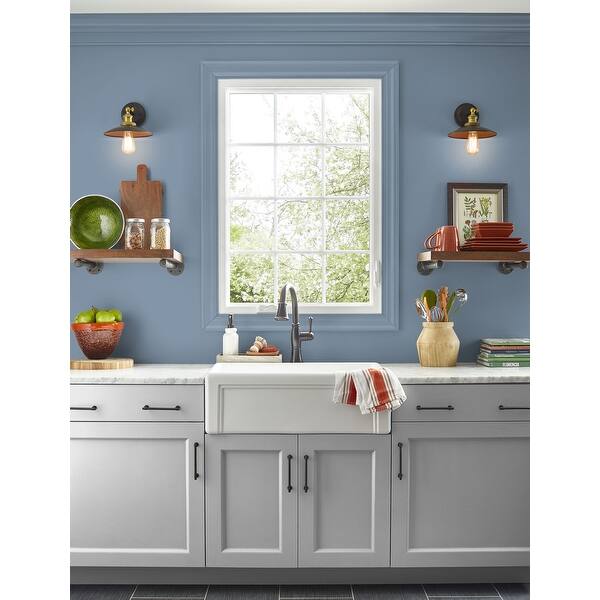 Shop Kilz Tb 48 1 Gal Vintage Indigo Interior Paint 1