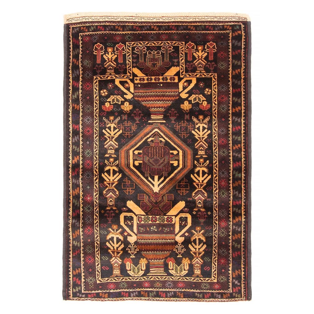 Teimani Taupe Rug 2'9" x 4'5" - 2'9 x 4'5