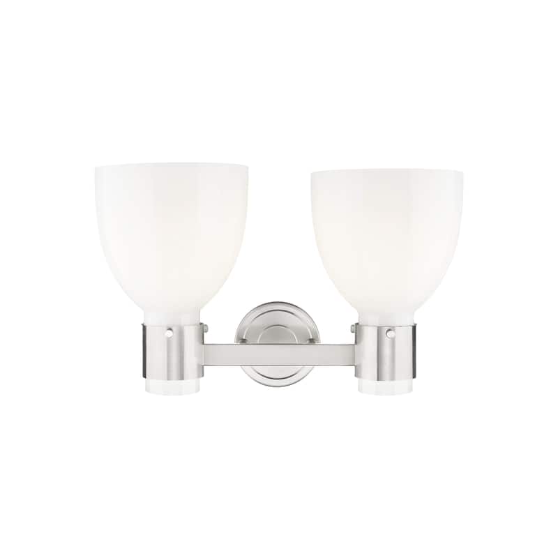 Innovations Lighting Downtown Urban - Lawton Bell - 2 Light 16" Wall-Mounted Bath Vanity Light