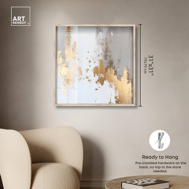 Ghostly Glimmer II Shadowbox by Art Remedy