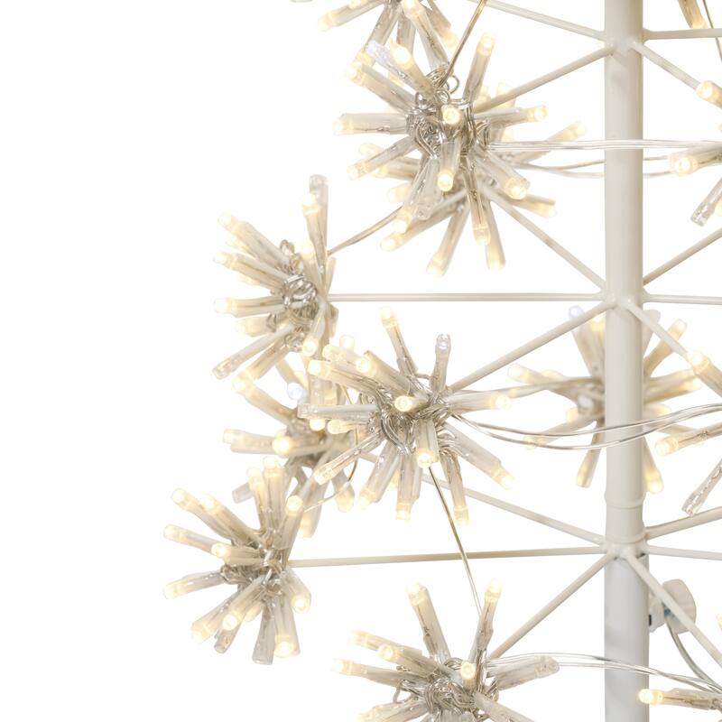 Enchanting 448 LED Twinkle LED Metal Cluster Tree - Medium