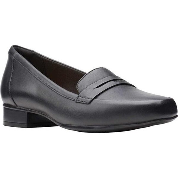 black leather loafers womens sale