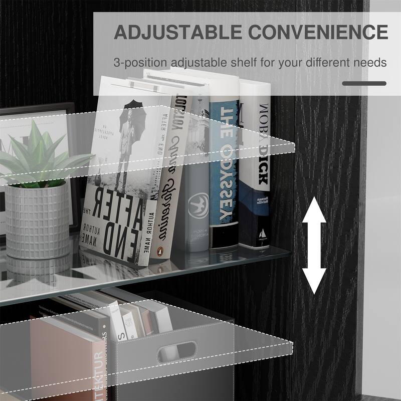 Classic Storage Cabinet with Adjustable Shelves