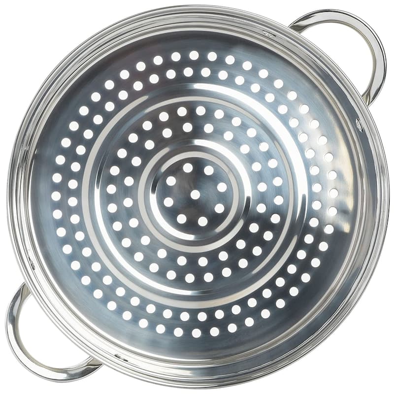 Oster 3 Piece 11" Stainless Steel Everyday Pan w/Steamer & Lid
